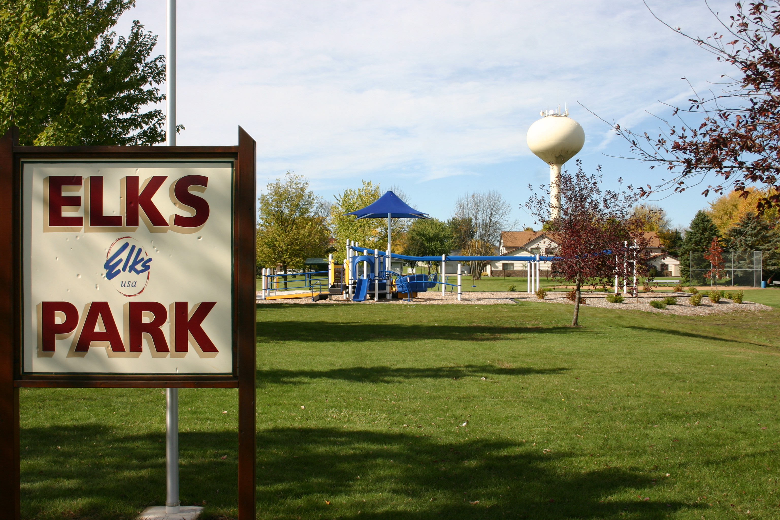 Elk park sign