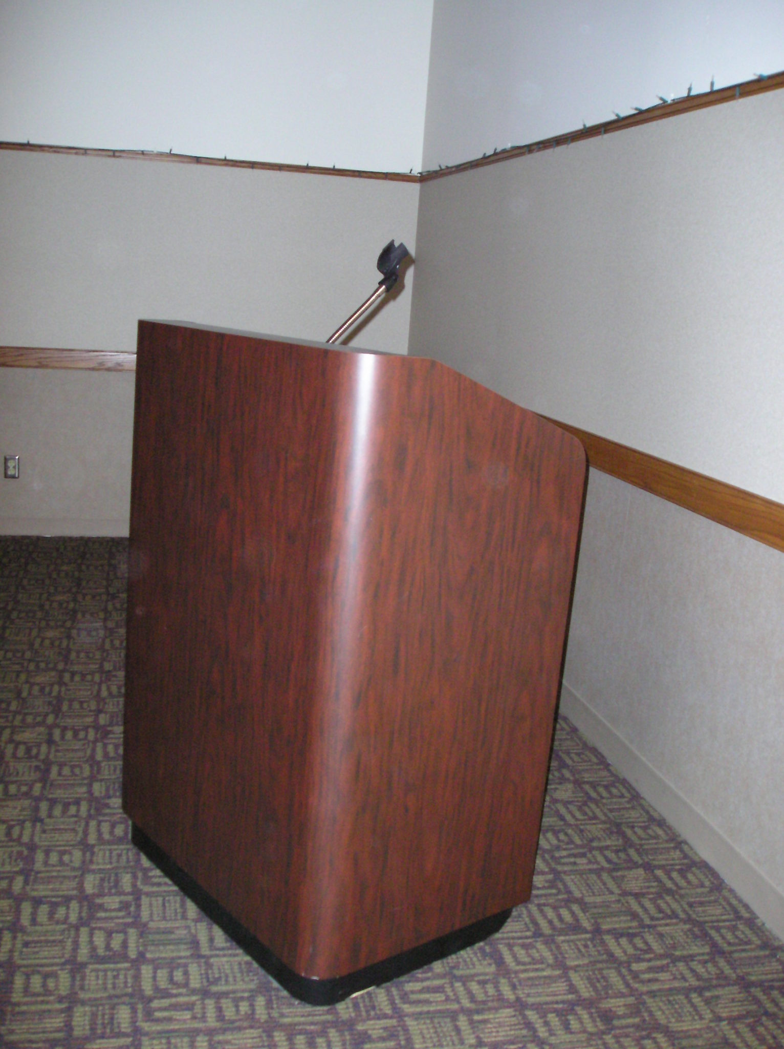 podium stand
