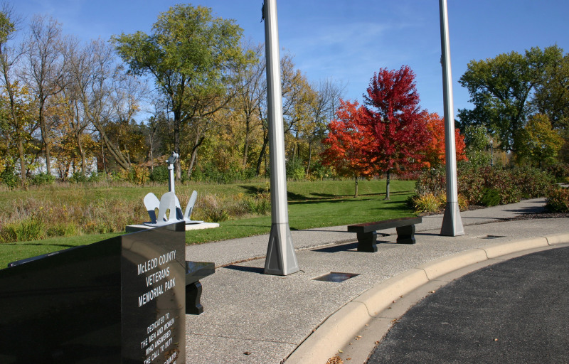 Veterans memorial park
