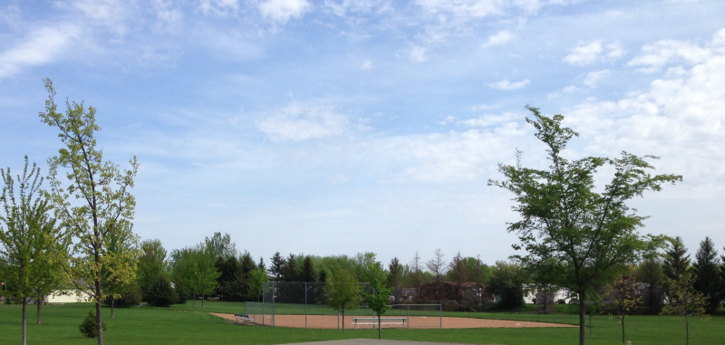 baseball field