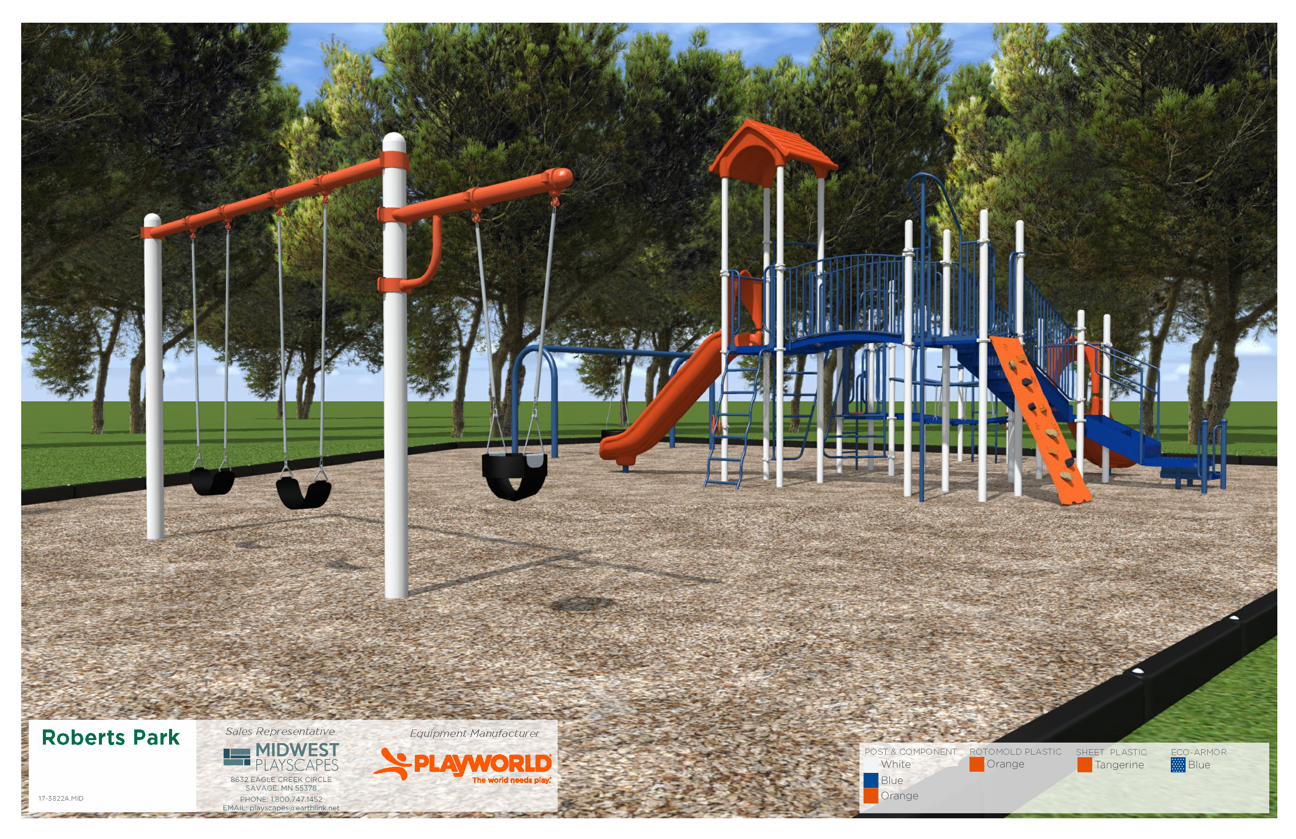 swing and playground equipment