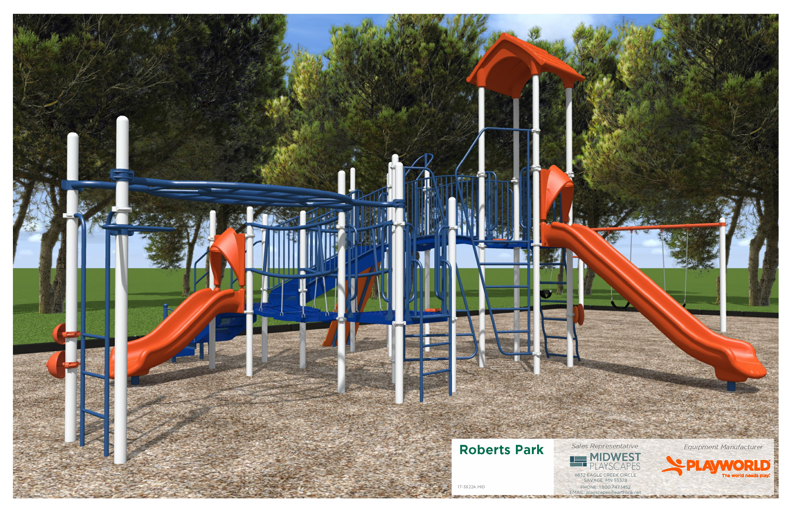 slide and playground equipment
