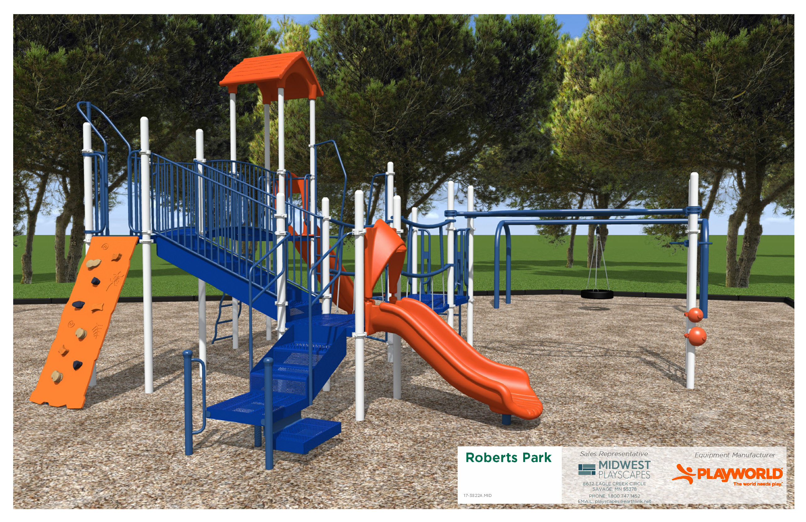 slides at roberts park