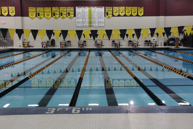 empty middle school pool