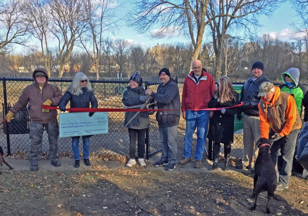 Ribbon Cutting for new community dog park